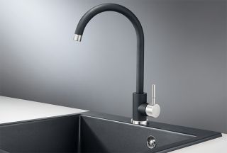 Смеситель для кухни Granula Standart ST-4031, ШВАРЦ